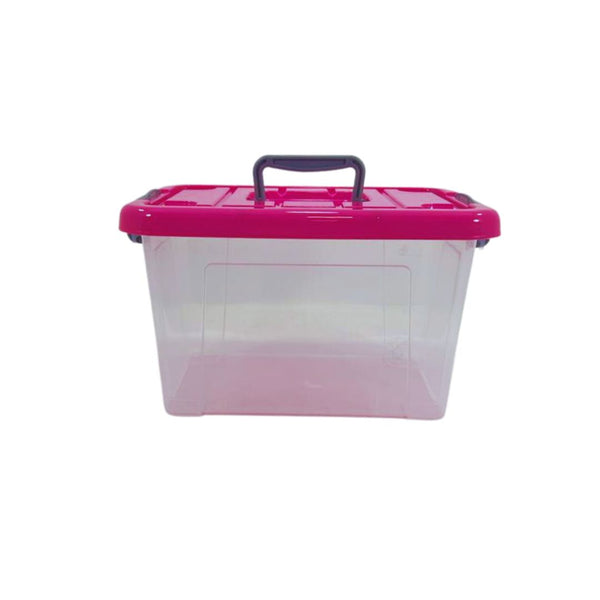 Caja 10 lts transparente