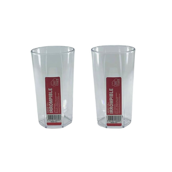 Vaso 12 onzas irrompible