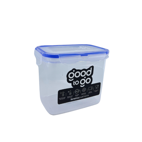 Hermético rectangular bajo 1.180 ml