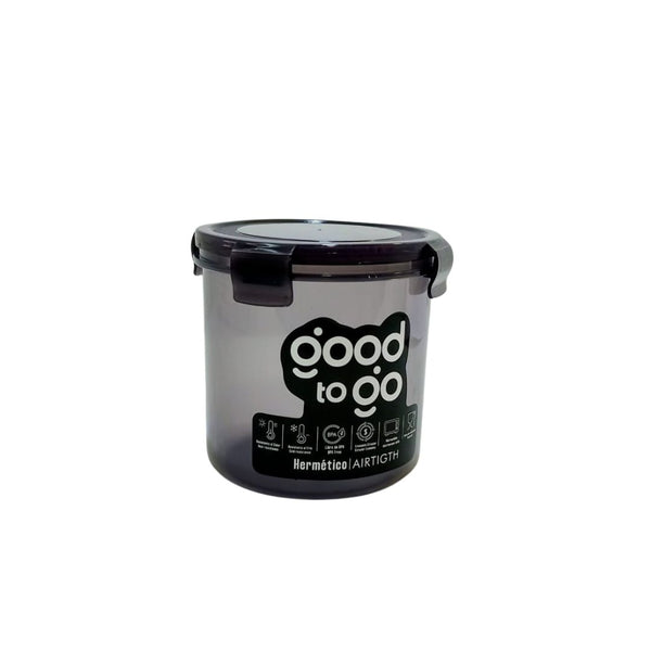 Hermético circular black line 1150 ml