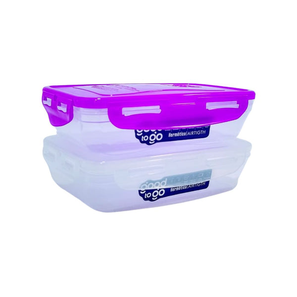 Hermético rectangular 750 ml