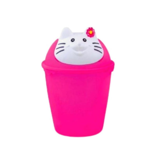 Papelera Animales Gata 6 Lts