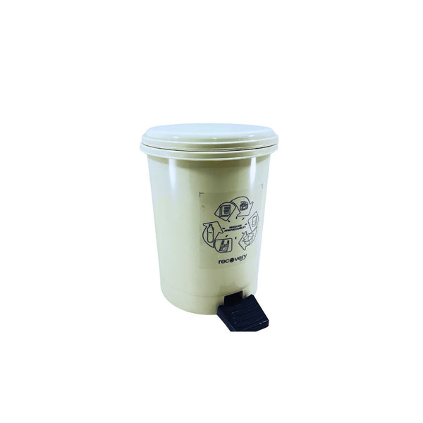 Papelera Puneco 5 Lts blanca