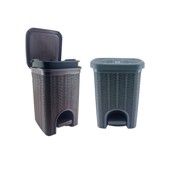 Papelera rattán 6 lts pedal