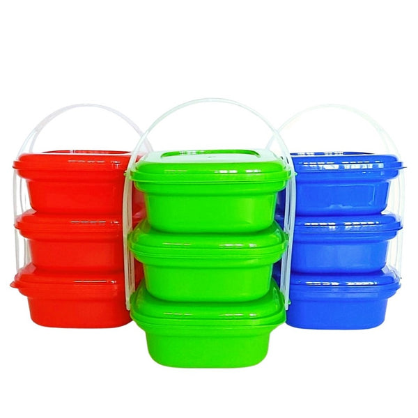 Porta Cuadrado x 3 eco