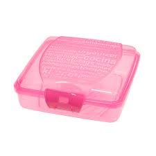 Organizador portátil cuadrado 570 ml.